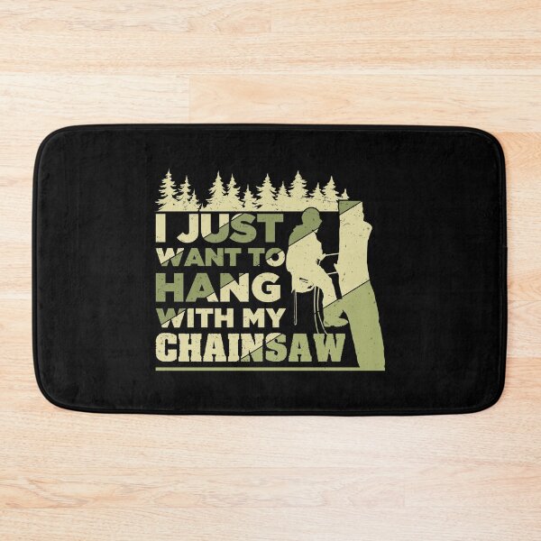Item preview, Arborist Hang With My Chainsaw Funny Tree Surgeon Forest designed and sold by StrongShirts.