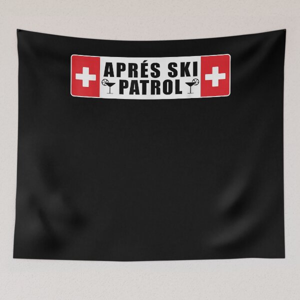 Item preview, Skiing Apres Ski Patrol Skier Winter Sports T-Shirt designed and sold by pinkeyatur.