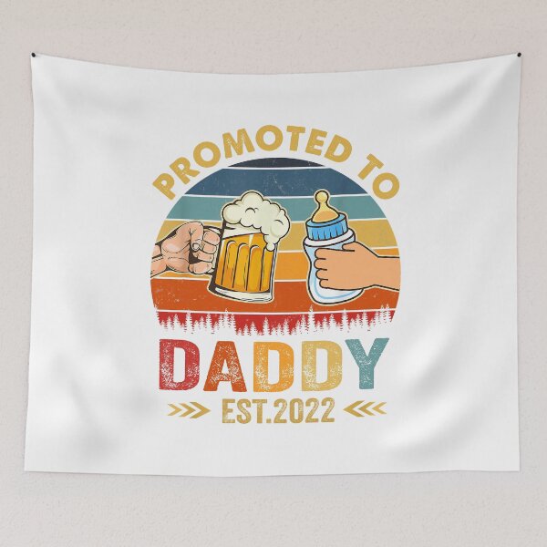 Item preview, Promoted to Daddy Est 2022 Vintage designed and sold by rannajbujq50.
