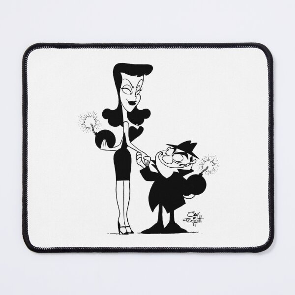 Item preview, Men Women Boris And Natasha With Bombs Funny Men Fan designed and sold by Emmanuellelockm.