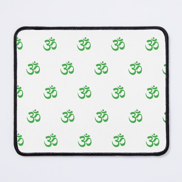 Item preview, Green Om Symbol, Om Mantra Pattern designed and sold by patterniastudio.