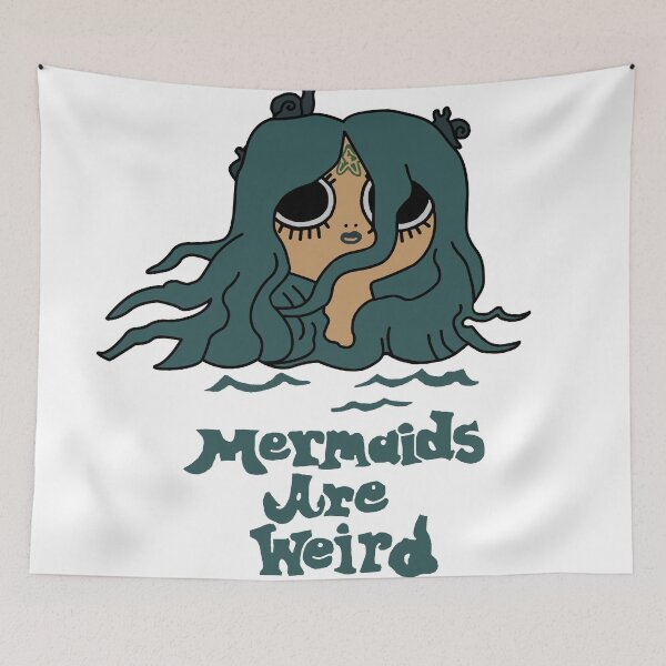 Item preview, Flapjack Mermaids Are Weird designed and sold by noellelucia.