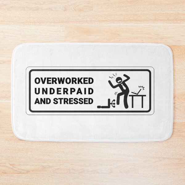 Item preview, stress at work designed and sold by tee-blah-blah.