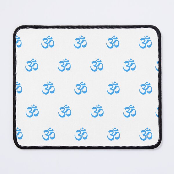 Item preview, Light blue Om Symbol, Om Mantra Pattern designed and sold by patterniastudio.