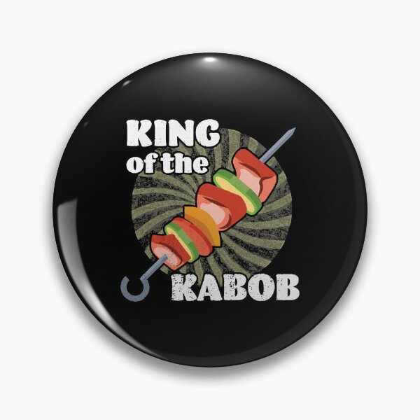 Item preview, King of the Kabob Grilling Distressed Design  designed and sold by TerryBr4332403.