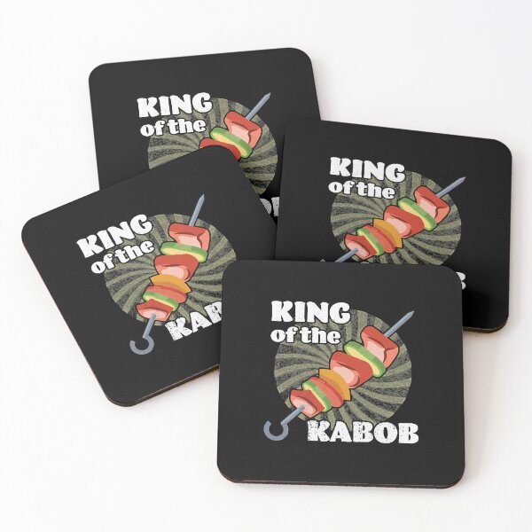 Item preview, King of the Kabob Grilling Distressed Design  designed and sold by TerryBr4332403.