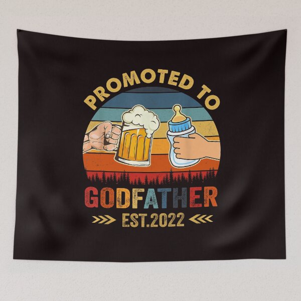 Item preview, Promoted to Godfather Est 2022 Vintage  designed and sold by rannajbujq50.