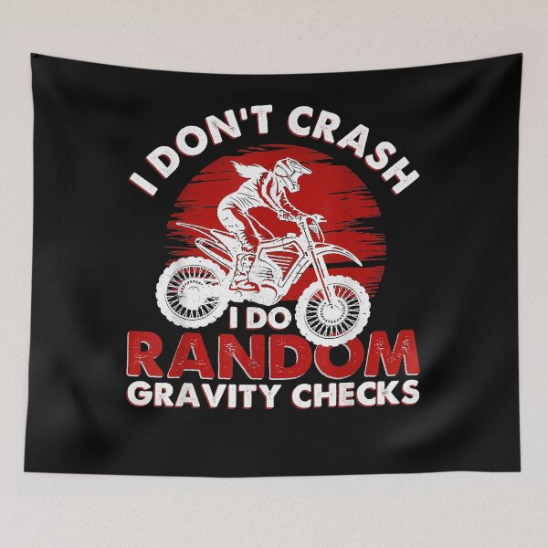 Item preview, I Don't Crash I Do Random Gravity Checks T-Shirt designed and sold by pinkeyatur.
