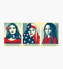 Women's March Official Poster 2017 HD Photographic Print