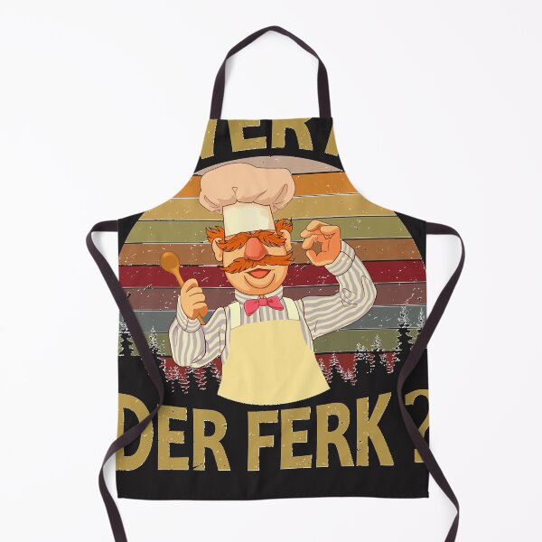 Item preview, Swedish chef vert der ferk retro Essential T-Shirt, movie, game, film, young trend, couple gift, men, women designed and sold by WILFREDOVEGA01.