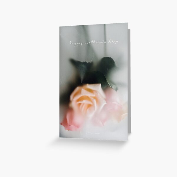soft roses // Mother's Day Greeting Card