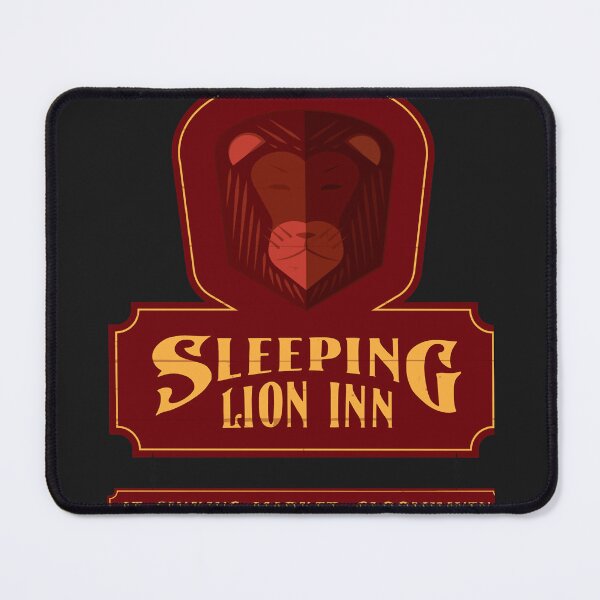 Item preview, The sleeping lion inn sign classic t shirt designed and sold by AnuradhaDubey.