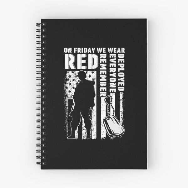 Item preview, Red Friday Military Shirt On Friday We Wear Red Veteran Gift Tank Top designed and sold by pinkeyatur.