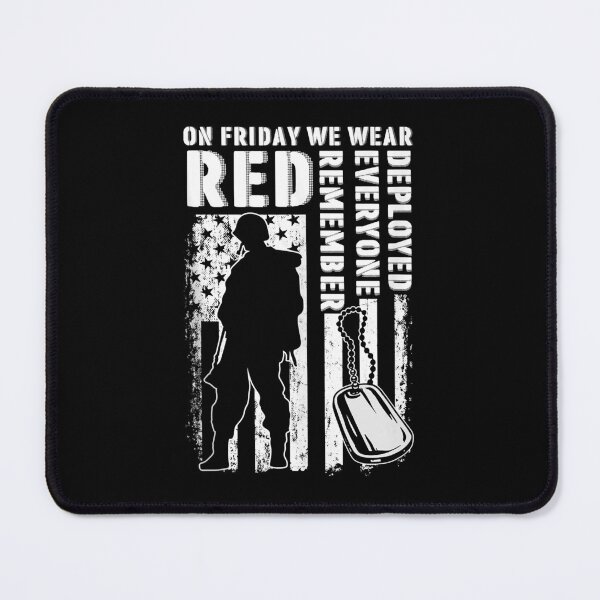 Item preview, Red Friday Military Shirt On Friday We Wear Red Veteran Gift Tank Top designed and sold by pinkeyatur.
