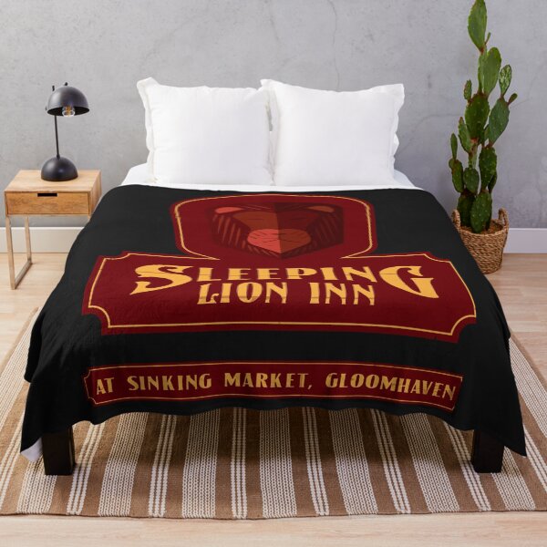 Item preview, The sleeping lion inn sign classic t shirt designed and sold by AnuradhaDubey.