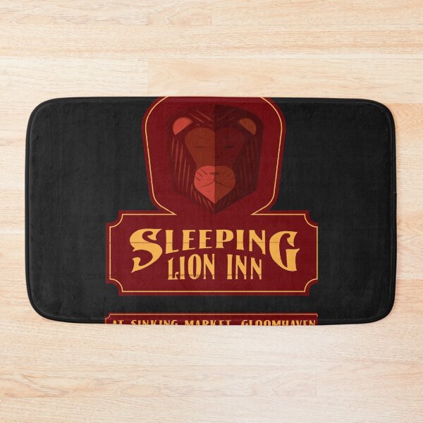 Item preview, The sleeping lion inn sign classic t shirt designed and sold by AnuradhaDubey.