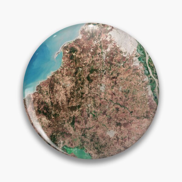 Item preview, Barranquilla, Colombia from space designed and sold by Raureif.