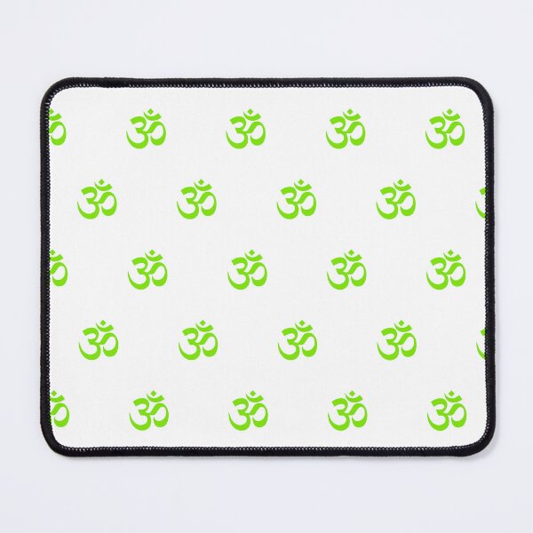 Item preview, Light green Om Symbol, Om Mantra Pattern designed and sold by patterniastudio.