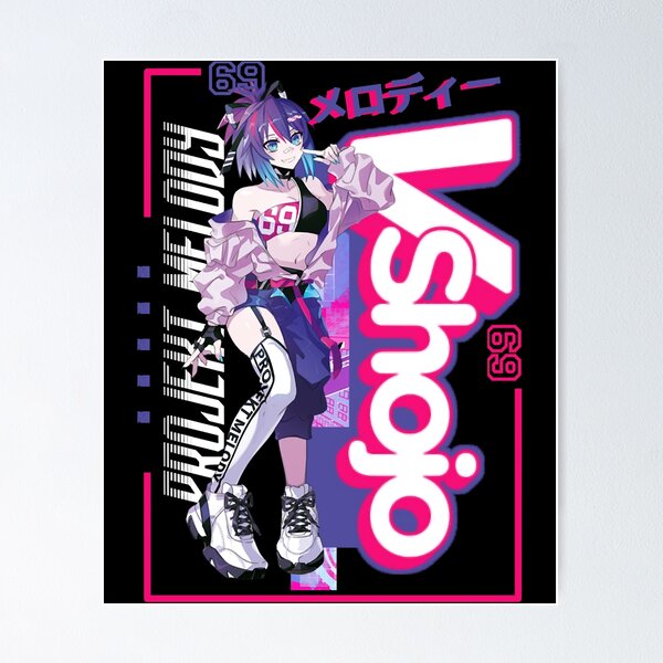 VSHOJO PROJEKT MELODY ARTWORK Classic