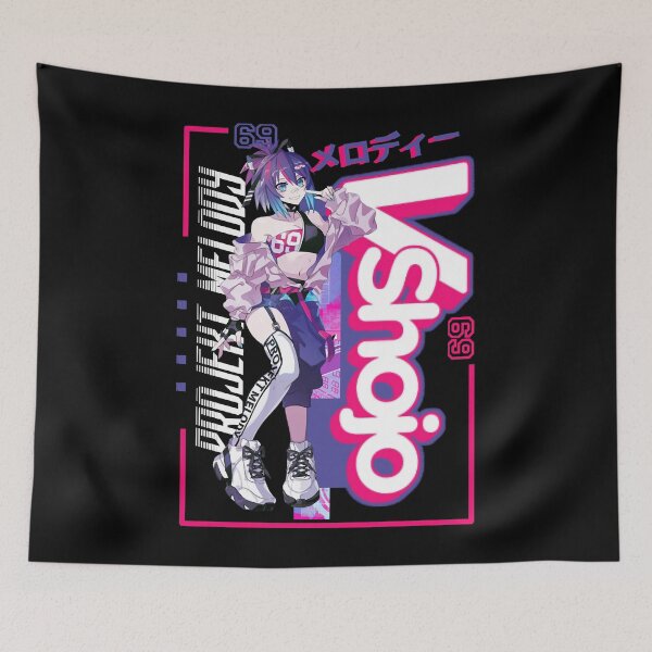 Item preview, VSHOJO PROJEKT MELODY ARTWORK  Classic designed and sold by fiftyzachrey6.