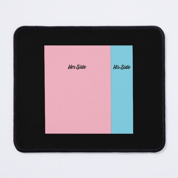 Item preview, Her Side of the Bed Couples Humor  designed and sold by TerryBr4332403.