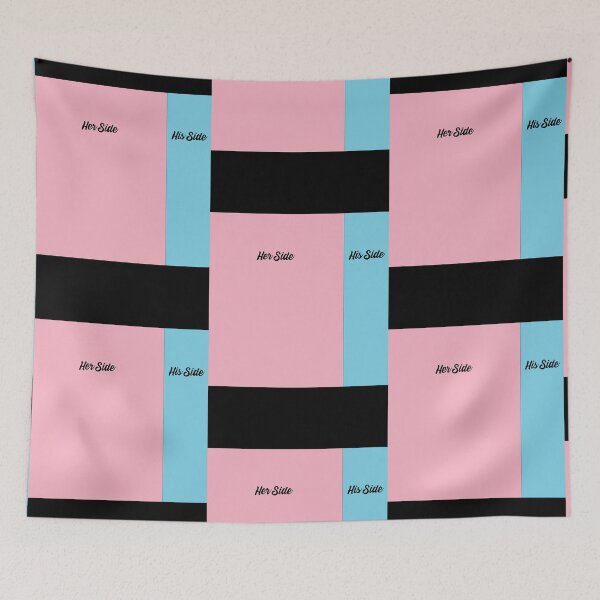 Item preview, Her Side of the Bed Couples Humor  designed and sold by TerryBr4332403.