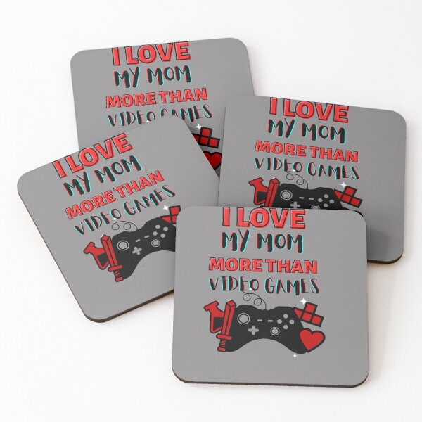 Item preview, i Love my Mom more than video gamesg??️ designed and sold by CrisTEE.