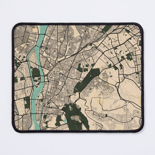 Item preview, Cairo City Map of Egypt - Vintage designed and sold by deMAP.
