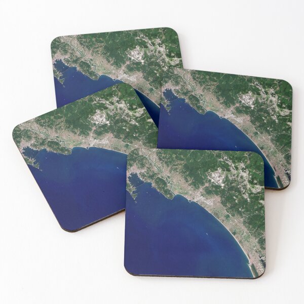 Item preview, Carrara, Italy from space designed and sold by Raureif.