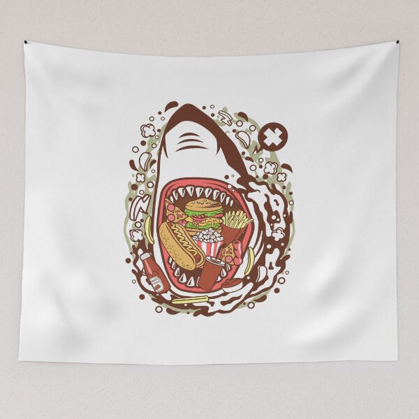 Item preview, junk food shark designed and sold by K-ARO.