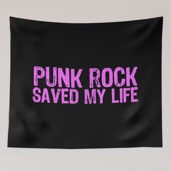Item preview, Punk Rock Saved My Life designed and sold by The "I Love Everything" Shop.