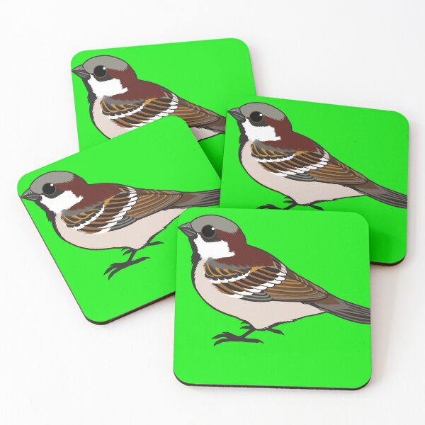 Item preview, Cute little Sparrow Sticker designed and sold by OlgWerner.
