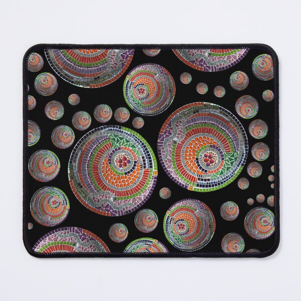 Item preview, Abstract pattern of a mosaic bowl designed and sold by Adriana Zoon.