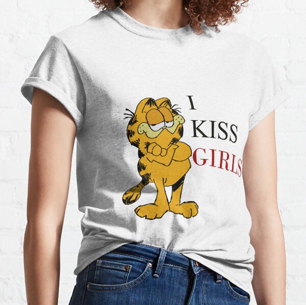 Artikel-Vorschau von Garfield Ich küsse Mädchen, designt und verkauft von awful rad.