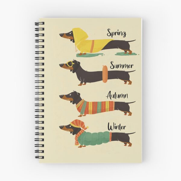 Item preview, Dachshund seasons designed and sold by TRACY484.