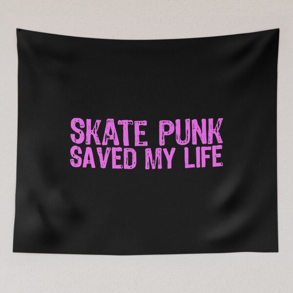 Item preview, Skate Punk Saved My Life designed and sold by The "I Love Everything" Shop.