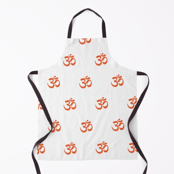 Item preview, Orange Om Symbol, Om Mantra Pattern designed and sold by patterniastudio.