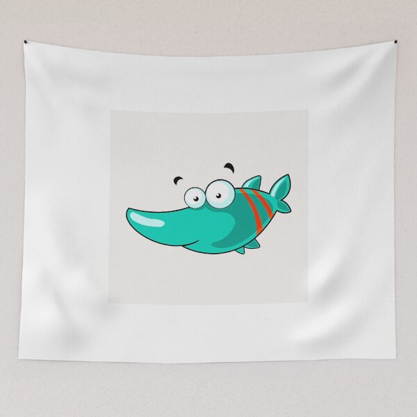 Item preview, Imágenes Prediseñadas de peces de dibujos animados designed and sold by Mihailo Kukic.