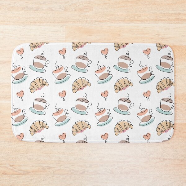 Item preview, Coffee and croissant designed and sold by OtterFactory.