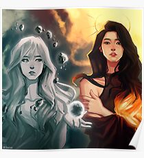 Moon & Sunrise Poster