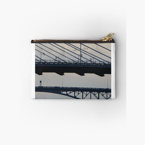 Item preview, Tilikum Crossing and Ross Island Bridge (Portland) #4 designed and sold by AmishElectricCo.