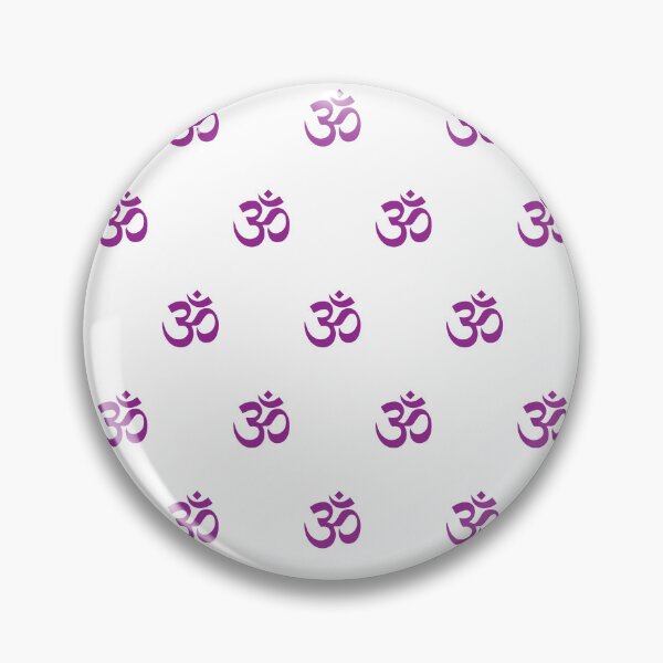 Item preview, Purple Om Symbol, Om Mantra Pattern designed and sold by patterniastudio.