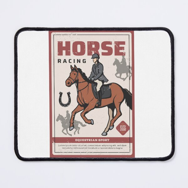 Item preview, Retro / Vintage Horse Racing Design - Riding Horses / Pony Style Trend 2023 designed and sold by lookupcare.