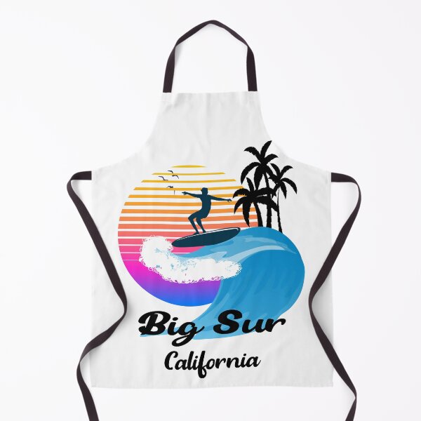 Item preview, Big Sur California Seaside Retro Sunset designed and sold by mountainadora.