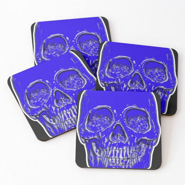 Item preview, One Piece Skull Blue Neon, Crystal Skull T-Shirt designed and sold by joycernzk.