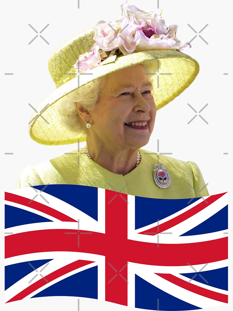 Platinum Jubilee, Queen Elizabeth II, Union Jack Flag by milldogstation