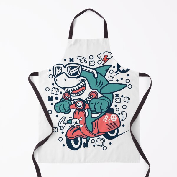 Item preview, scooterist shark designed and sold by K-ARO.