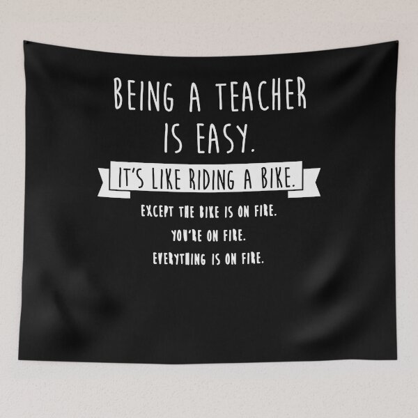 Item preview, Being A Teacher Sarcastic Appreciation designed and sold by Henderson8769.
