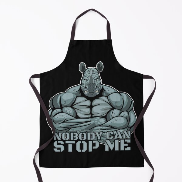 Item preview, Fitness rhino gift designed and sold by Pineapple-Tree.