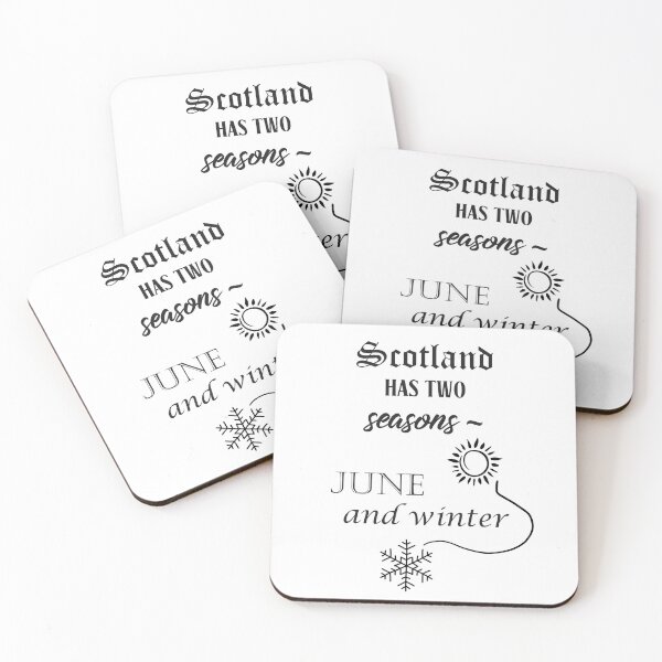 Item preview, Scotland has two seasons - June and winter. designed and sold by janesg.